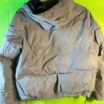 B-WARE MYMO DAMEN BLOUSON Gr. M Farbe Silber