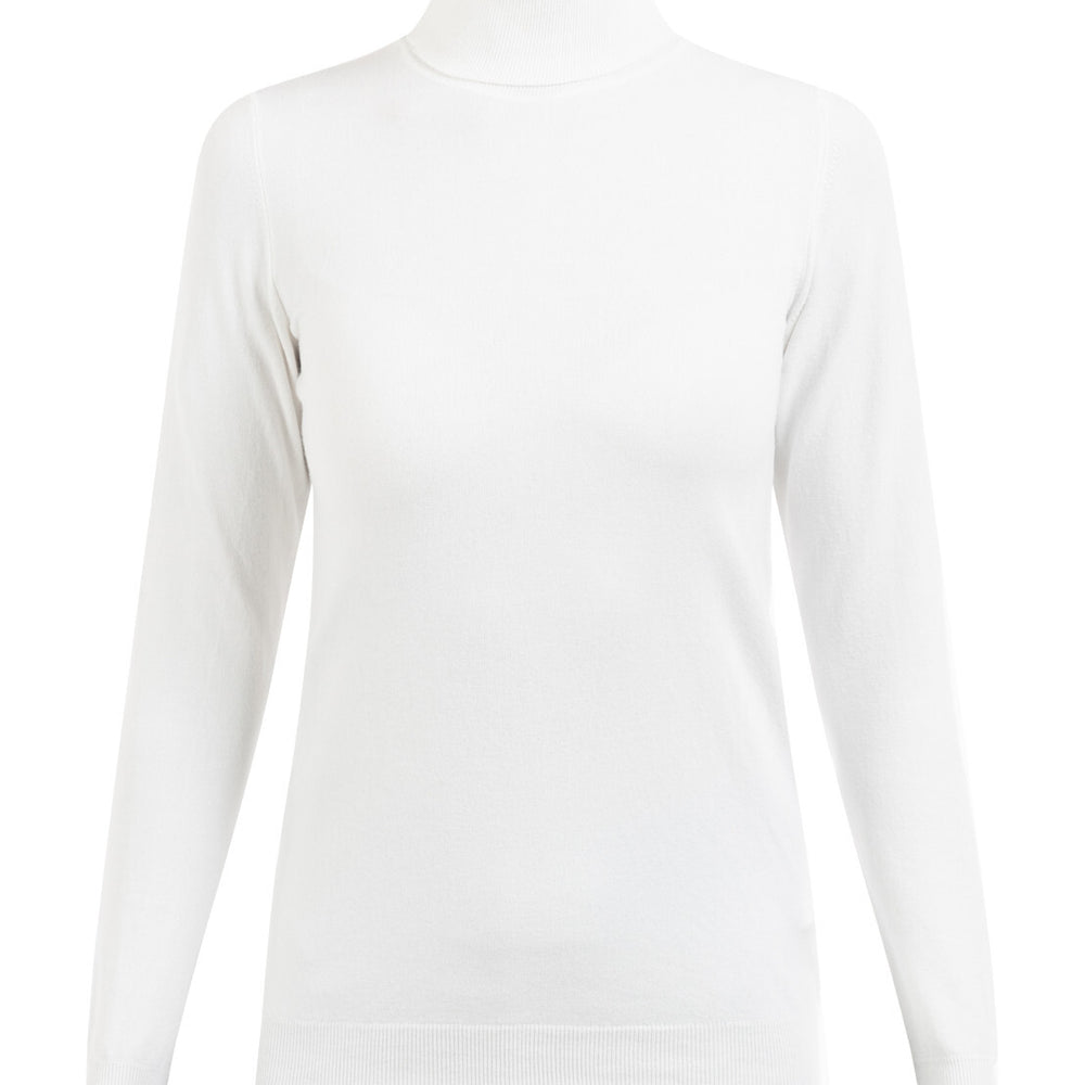 B-WARE FAINA DAMEN PULLOVER Gr. M/L Farbe WOLLWEISS