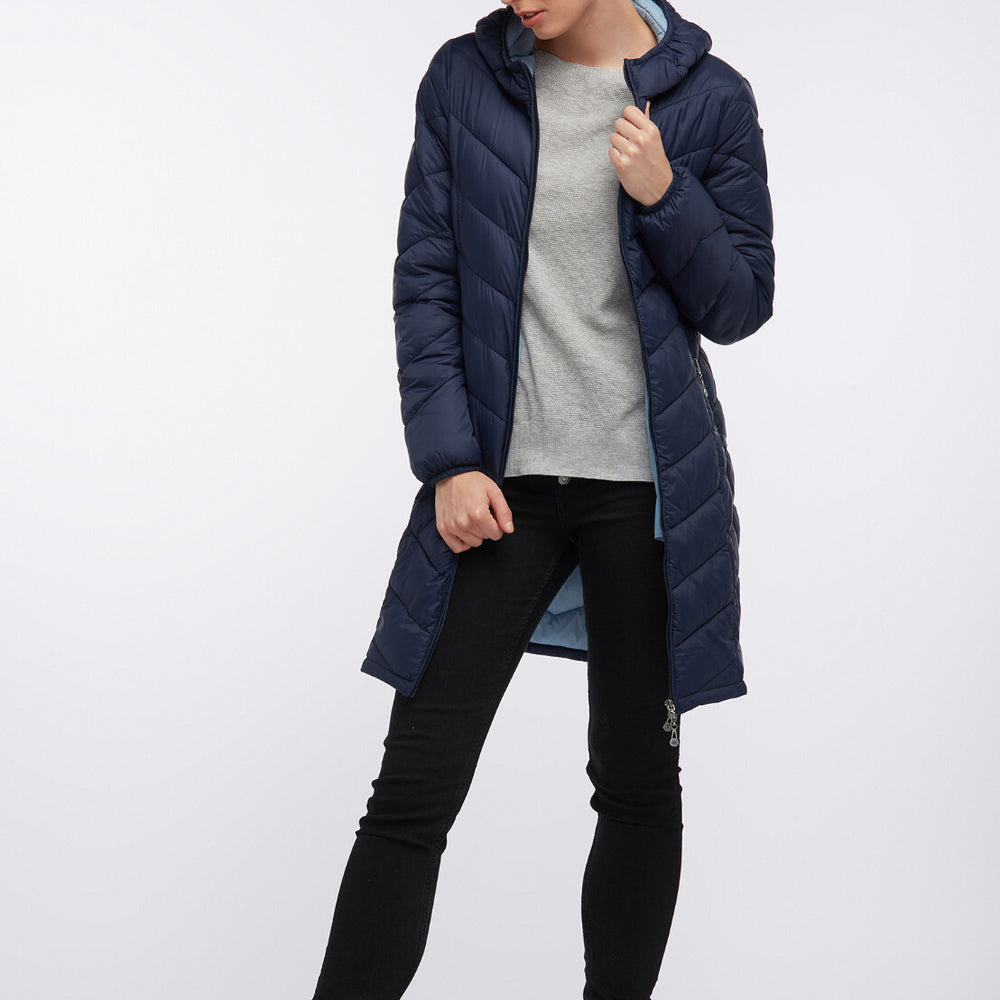 B-WARE DREIMASTER DAMEN MANTEL Gr. L Farbe Marine