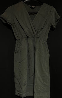 B-WARE DreiMaster Vintage Damen Kleid Gr. S Farbe Oliv