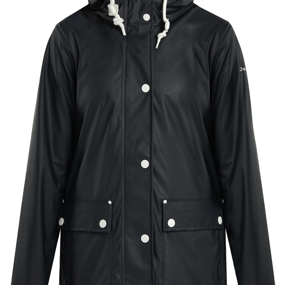 B-WARE DREIMASTER MARITIM DAMEN REGENJACKE Gr. S Farbe Dunkelmarine