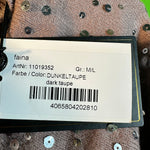 B-WARE FAINA DAMEN STRICKKLEID Gr. M/L Farbe Dunkeltaupe