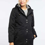B-WARE USHA BLUE DAMEN PARKA GR.S FARBE SCHWARZ