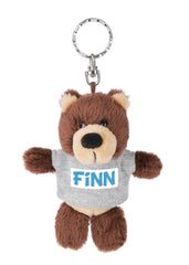 NICI Schlüsselanhänger Bär Finn 10cm Bb SA m. T-shirt