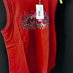 B-WARE MYMO DAMEN TOP GR.S FARBE ROT