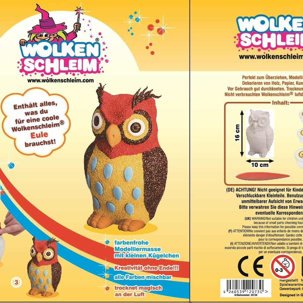 Rüdiger Gerhardt Spielzeugtrends & -Innovationen|Wolkenschleim® Eule-Set