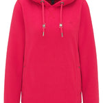 B-WARE DREIMASTER DAMEN KAPUZENPULLOVER Gr. XL Farbe Dunkelrot