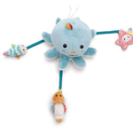 Neu Nici Badekuscheltier Oktopus Octily inkl. 3 Spielfiguren in Geschenkbox