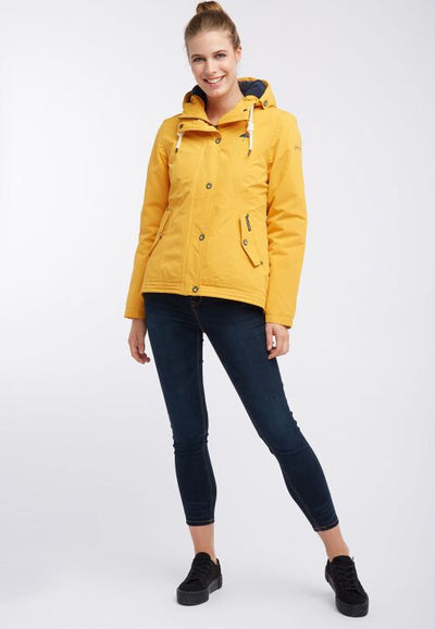 Musterware/Einzelstück SCHMUDDELWEDDA DAMEN FUNKTIONSJACKE GR.S FARBE SENF