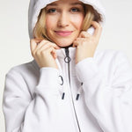 B-WARE DREIMASTER MARITIM DAMEN SWEATJACKE Gr.XS FARBE WEISS