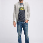 B-WARE PETROL INDUSTRIES HERREN PULLOVER GR.XXL FARBE SMOKEY CLOUD