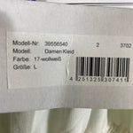 B-WARE DREIMASTER DAMEN KLEID Gr. L Farbe Wollweiss