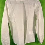 B-WARE DREIMASTER VINTAGE DAMEN LANGARMBLUSE Gr. S Farbe Wollweiss