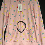 B-WARE MYMO DAMENPULLOVER SWEATJACKE GRÖSSE XL FARBE HELLROSA EIS