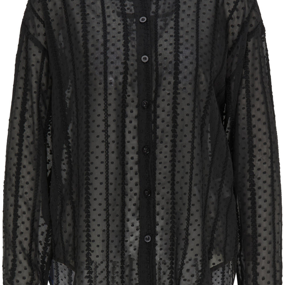 B-WARE MYMO ROCKS DAMEN BLUSE Gr.M Farbe Schwarz