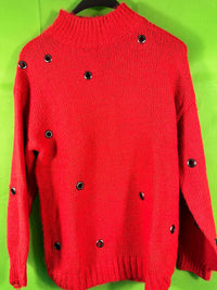 B-WARE MYMO ROCKS DAMEN SWEATSHIRT Gr. M/L Farbe Rot