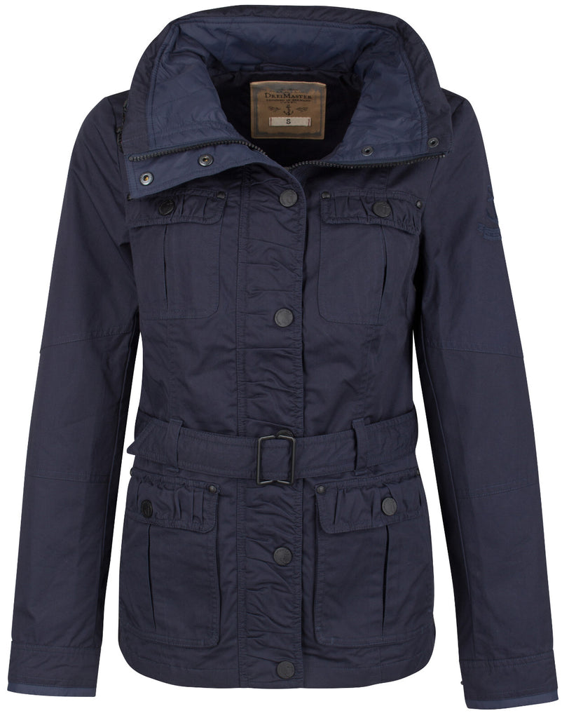 B-WARE DREIMASTER DAMEN ANORAK Gr. L Farbe Marine