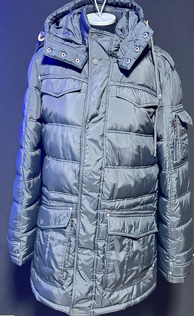 Musterware/Einzelstück DREIMASTER JUNGS PARKA GR.M FARBE DUNKELGRAU