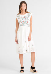 B-WARE DREIMASTER DAMEN KLEID Gr.L FARBE Wollweiss