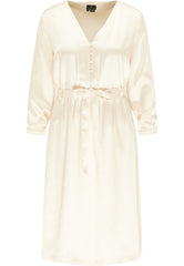 B-WARE DREIMASTER KLASSIK DAMEN SOMMERKLEID Gr. XS Farbe CHAMPAGNER