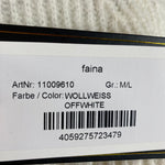 B-WARE FAINA DAMEN SWEATSHIRT Gr. M/L Farbe Wollweiss