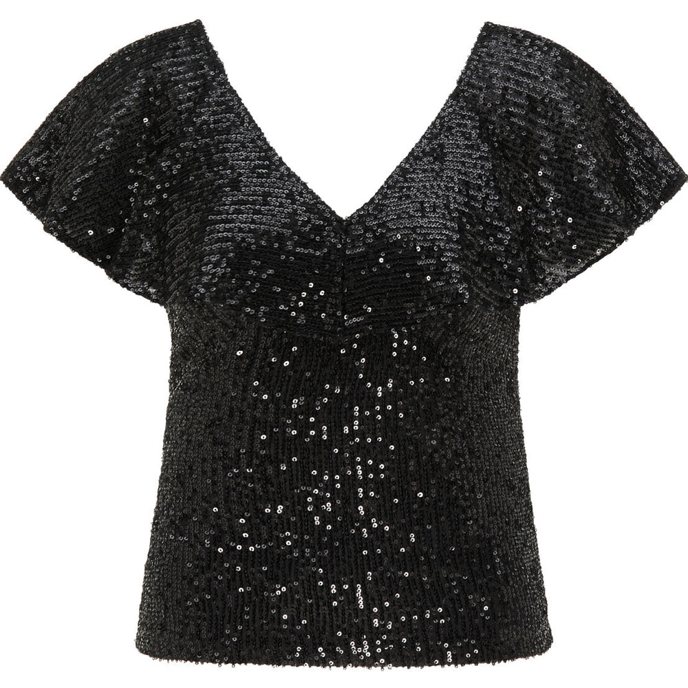 B-WARE FAINA DAMEN TOP Gr. XS FARBE SCHWARZ