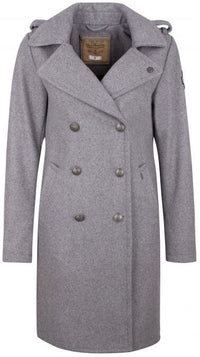 Musterware/Einzelstück … DREIMASTER DAMEN MANTEL GR.S FARBE GRAU MELANGE