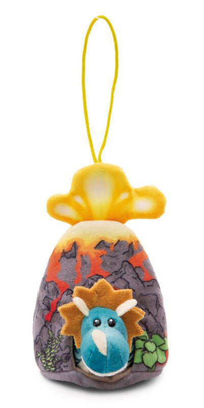 Kuscheltier Dino Cerastupsy mit Loop NICI GREEN Art.-Nr.: 49462