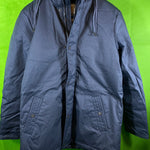 B-WARE DREIMASTER HERREN PARKA Gr. L Farbe Dunkelgraublau