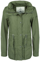 B-WARE DREIMASTER DAMEN ANORAK Gr. M Farbe Oliv