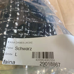 B-WARE FAINA DAMEN JACKE Gr. L Farbe Schwarz