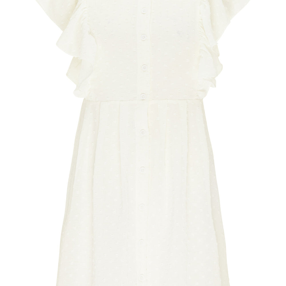 B-WARE MYMO ROCKS DAMEN SOMMERKLEID Gr. XS Farbe Weiss