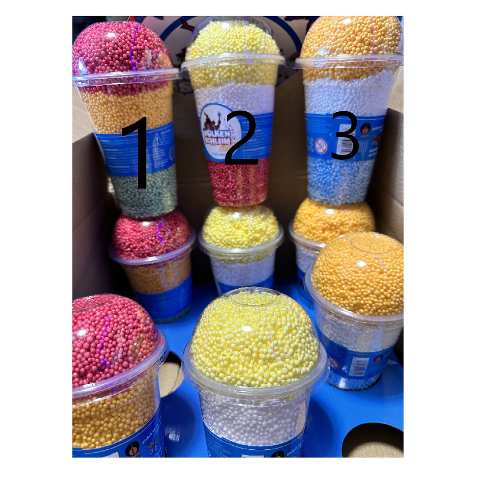 Wolkenschleim Junior Knete Kinder Modelliermasse Kugelknete Basteln