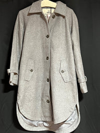 B-WARE DreiMaster Vintage Damen Übergangsmantel Gr. S Farbe Grau Melange