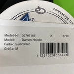 B-WARE DREIMASTER DAMEN HOODIE Gr. M Farbe Schwarz