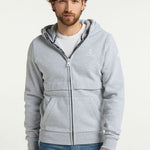 B-WARE DREIMASTER MARITIM HERREN SWEATSHIRT GR.M FARBE GRAU MELANGE