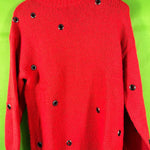 B-WARE MYMO ROCKS DAMEN SWEATSHIRT Gr. M/L Farbe Rot