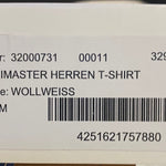 B-WARE DREIMASTER HERREN T-SHIRT Gr. M Farbe Wollweiss