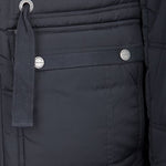 Musterware/Einzelstück …DREIMASTER HERREN PARKA GR.M FARBE SCHWARZ