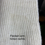 B-WARE FAINA DAMEN SWEATSHIRT Gr. M/L Farbe Wollweiss