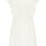 B-WARE MYMO ROCKS DAMEN SOMMERKLEID Gr. S Farbe Weiss