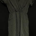 B-WARE DreiMaster Vintage Damen Kleid Gr. S Farbe Oliv