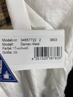 B-WARE Dreimaster Damen Kleid Gr. XS Farbe Wollweiss