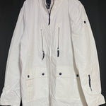 B-WARE DREIMASTER MARITIM HERREN ÜBERGANGSJACKE Gr.XXL Farbe Weiss