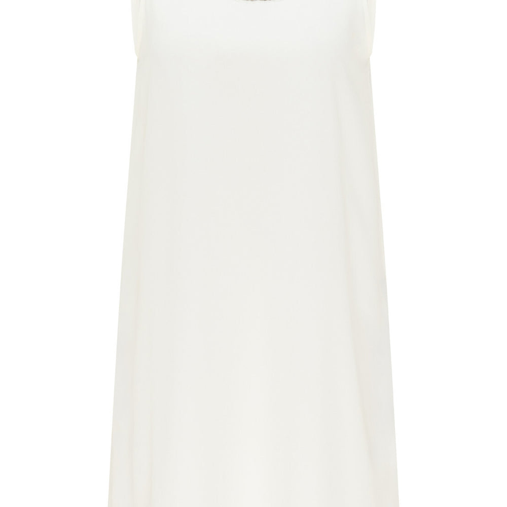 B-WARE DREIMASTER VINTAGE DAMEN KLEID Gr. L Farbe Wollweiss