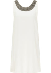 B-WARE DREIMASTER VINTAGE DAMEN KLEID Gr. L Farbe Wollweiss