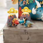 Kuscheltier Dino Cerastupsy mit Loop NICI GREEN Art.-Nr.: 49462