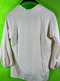 B-WARE DREIMASTER KLASSIK DAMEN BLUSE Gr. XS Farbe Beige