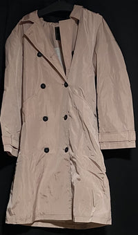B-WARE DREIMASTER KLASSIK DAMEN TRENCHCOAT Gr.L Farbe Rosa