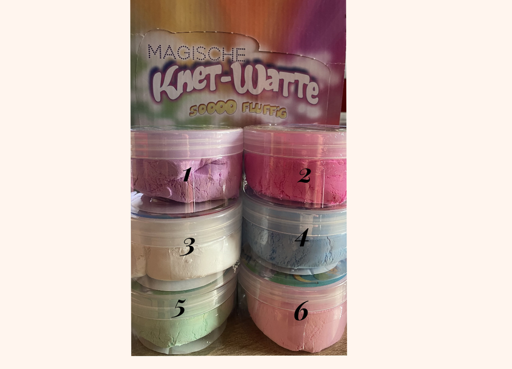 1x Magische Knetwatte mit Duft